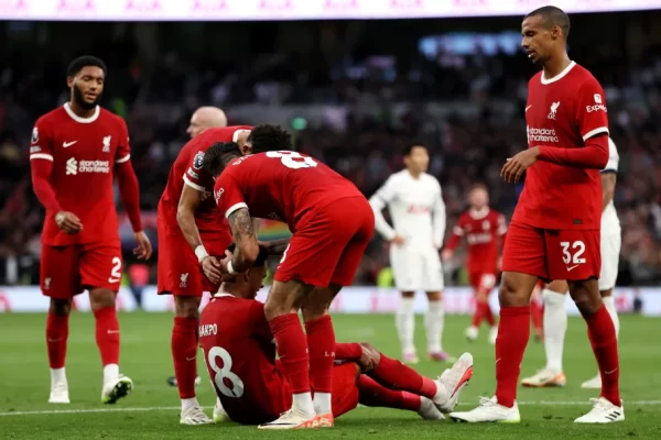 Grading Liverpool's players in the Premier League game, the match where 2 Reds lost to Spurs in a sinful minute 2-1 : Player Ratings